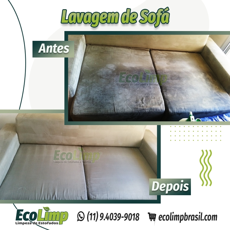 Lavagem de Sofás
